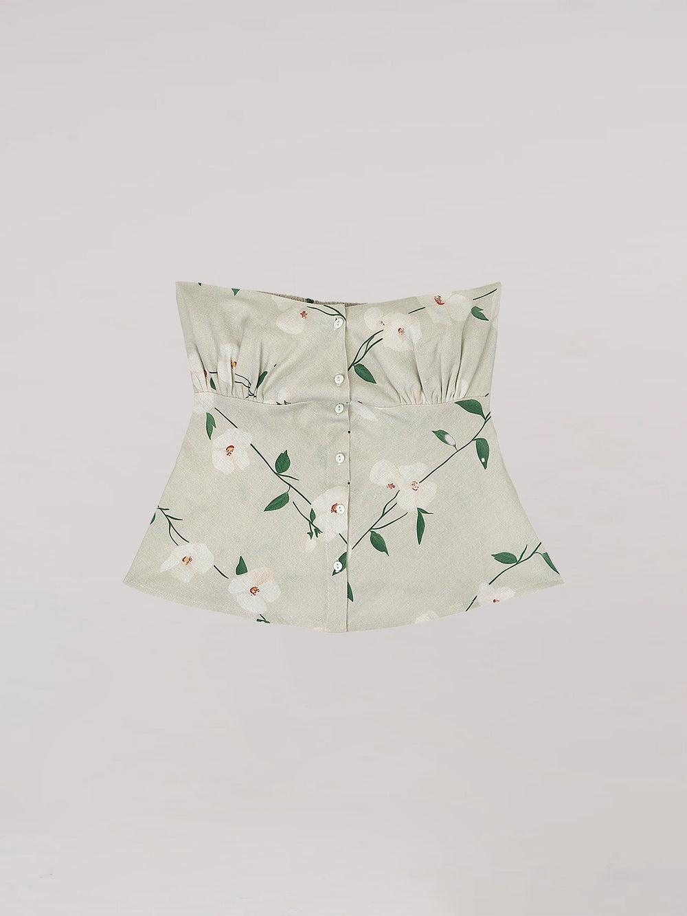 Summer Harlequin Floral Print Top top
