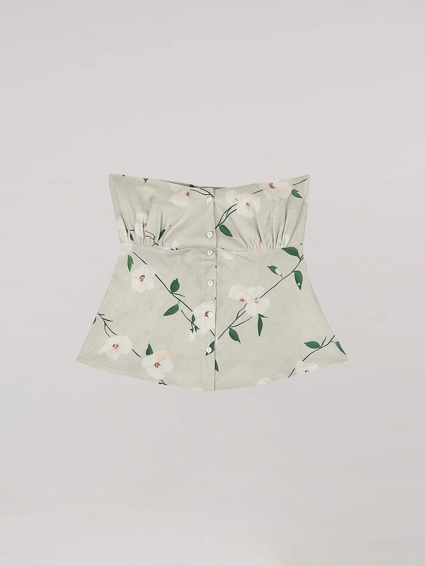 Summer Harlequin Floral Print Top top