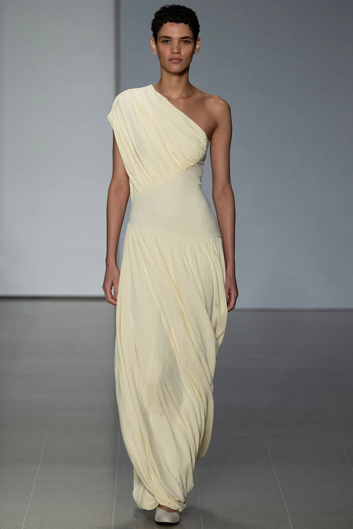 UGBAD DRESS LIGHT YELLOW
