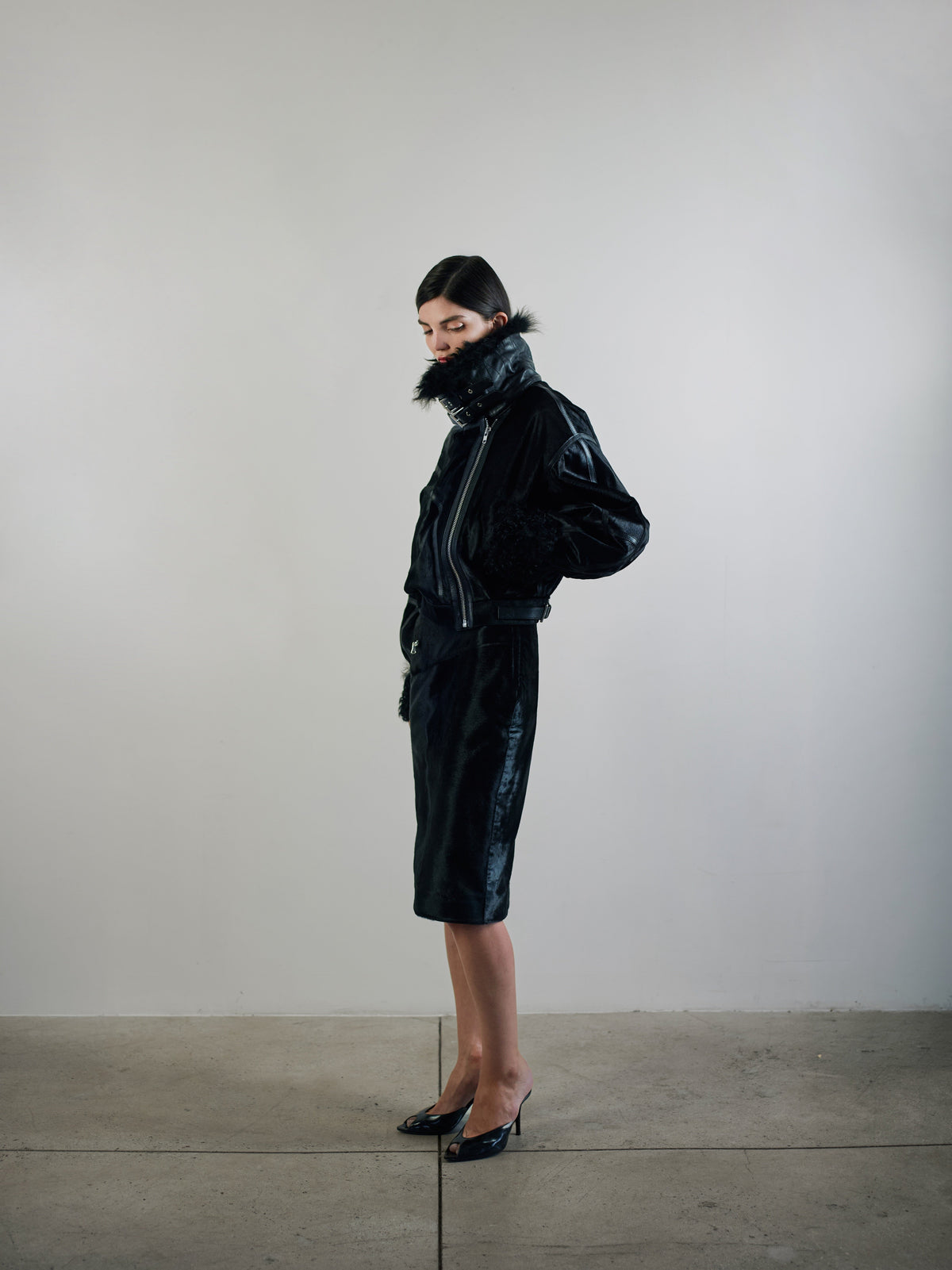 Rubin midi Skirt