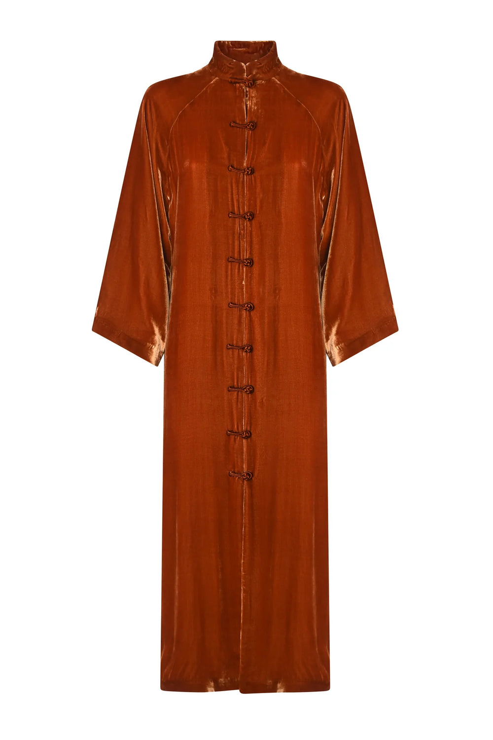 VELVET LIGHT COAT - COPPER