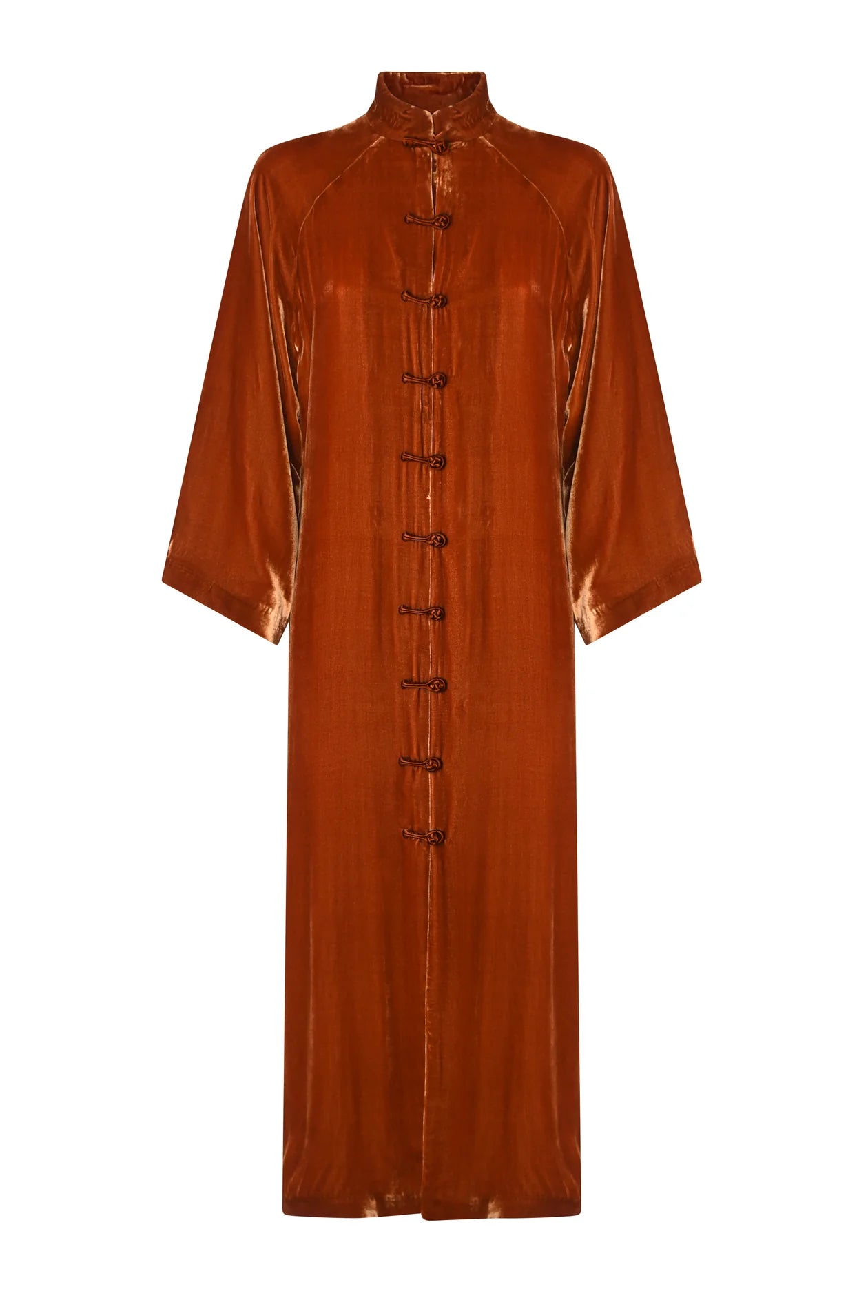 VELVET LIGHT COAT - COPPER