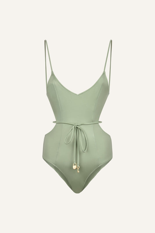 Vittoria swimsuit in sage