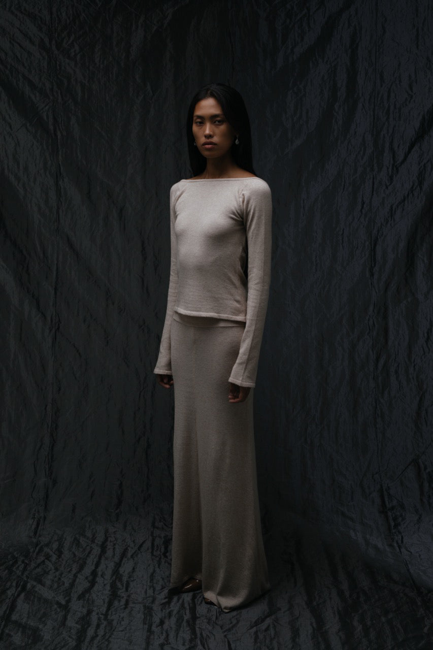 Rita Long Sleeves Top Cream