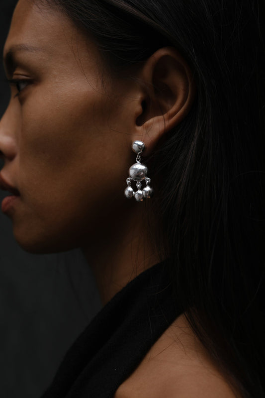 Lee Earrings Silver
