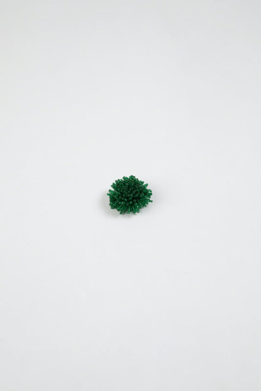 Dark Green Anemona Ring