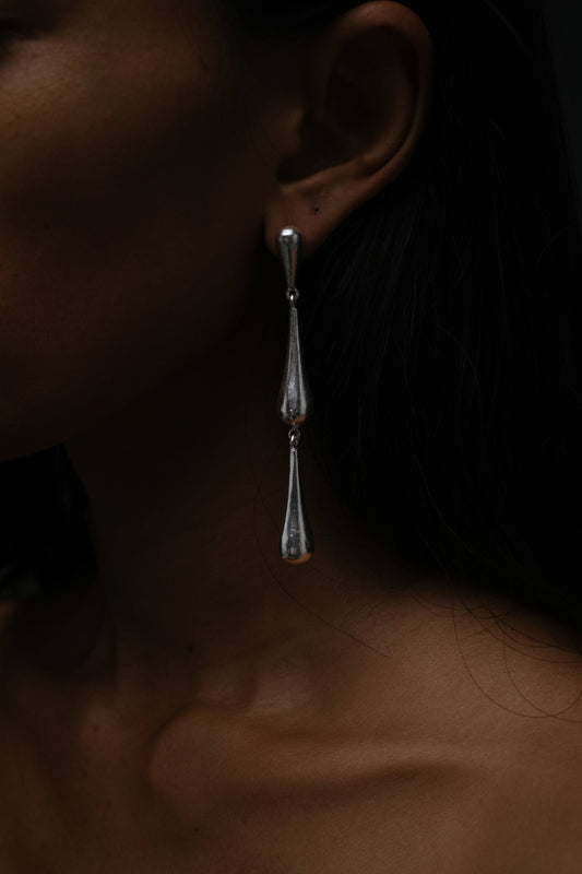 Lennox Earrings Silver
