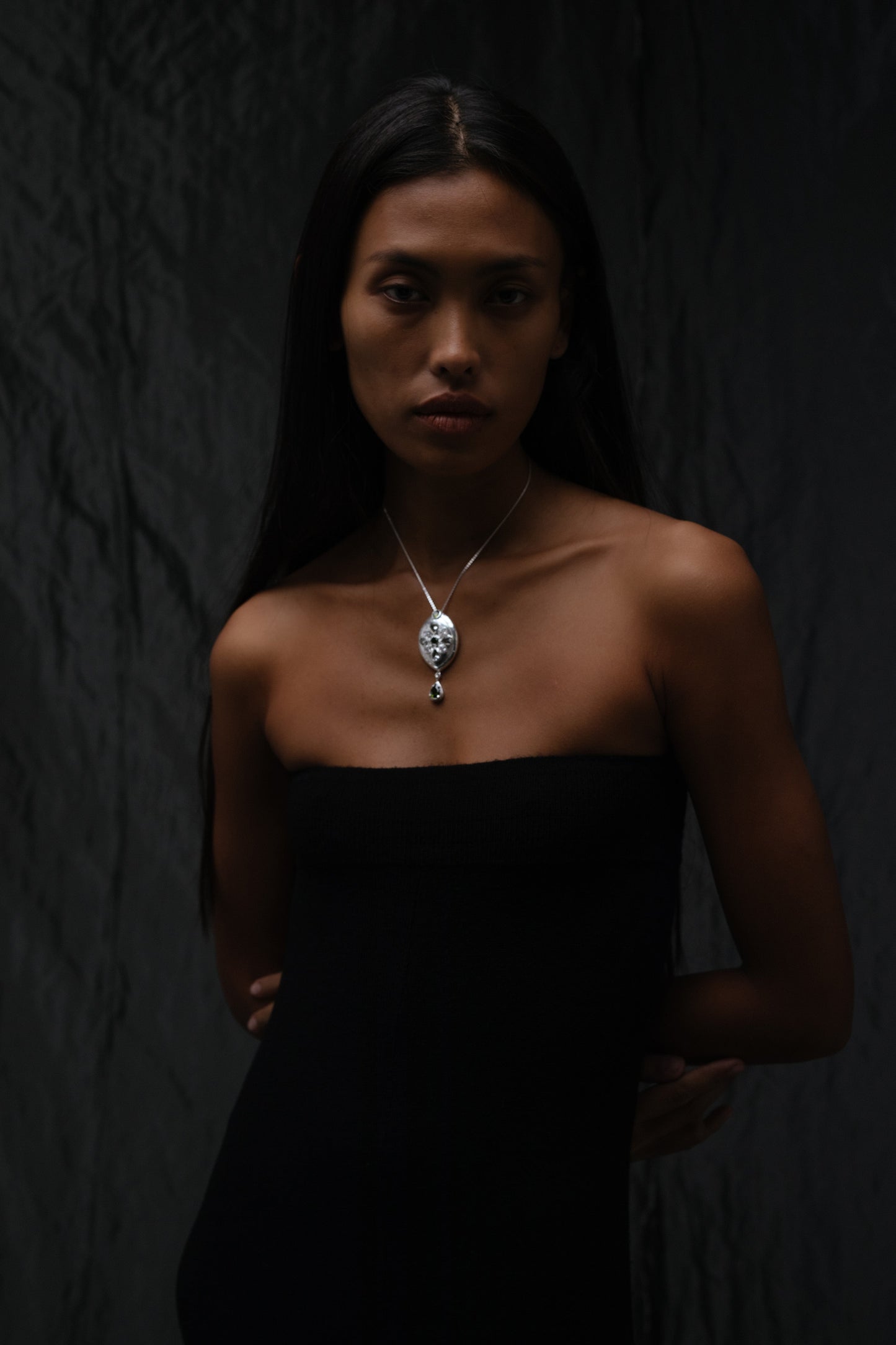 Barbara Necklace Silver