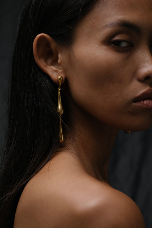 Lennox Earrings Gold
