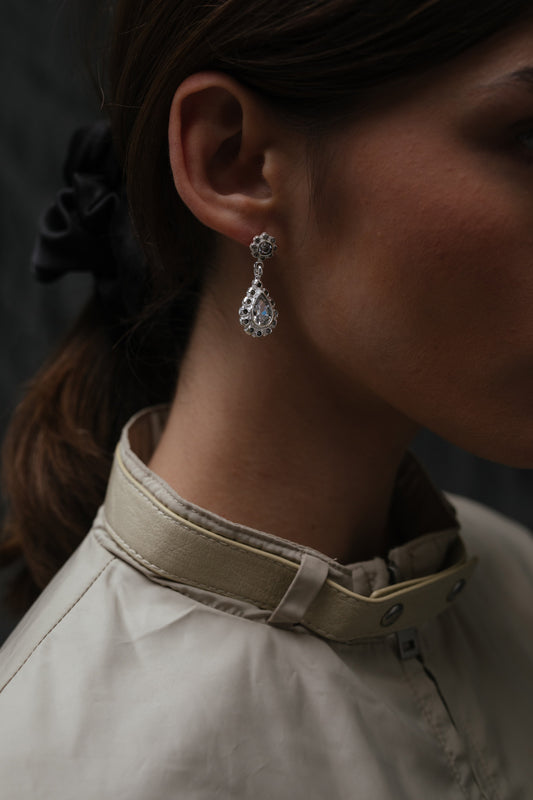 Simone Earrings Silver