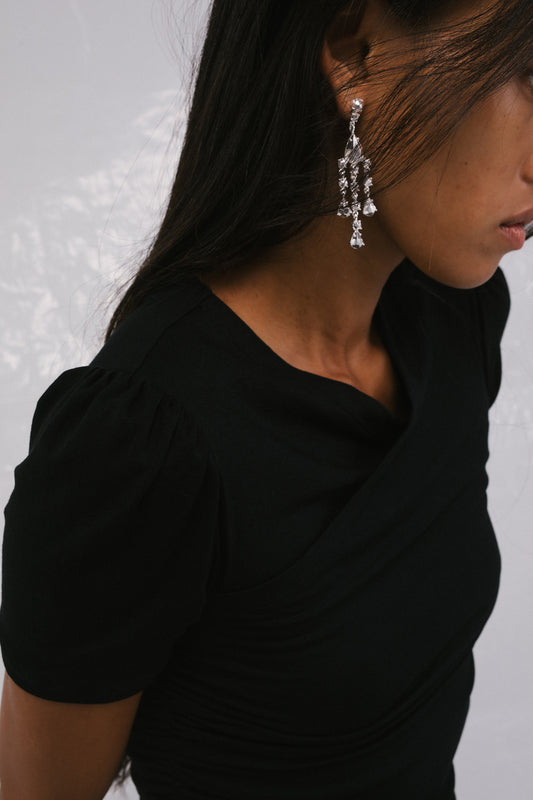 Seraphina Earrings Silver