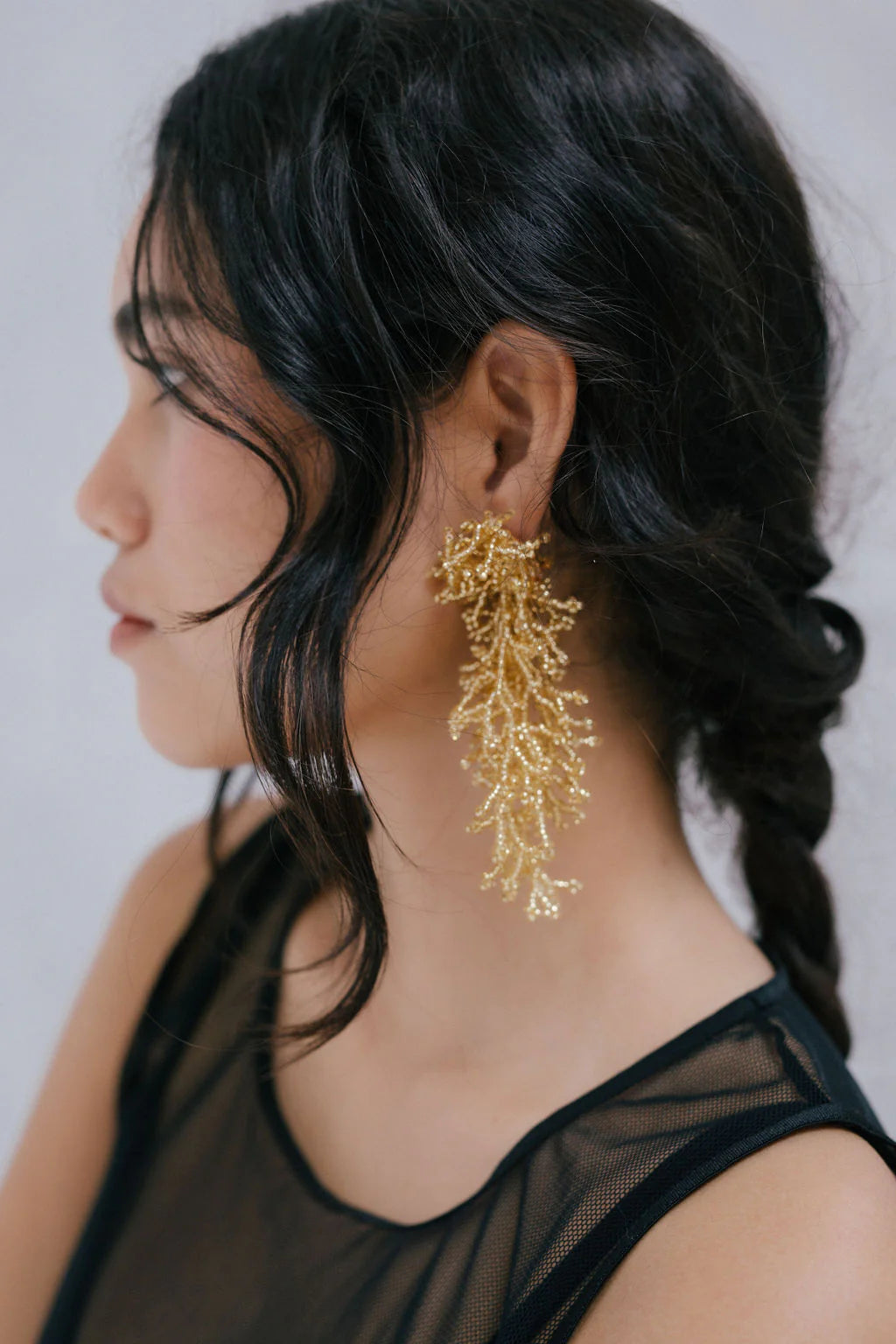 Coral Earrings