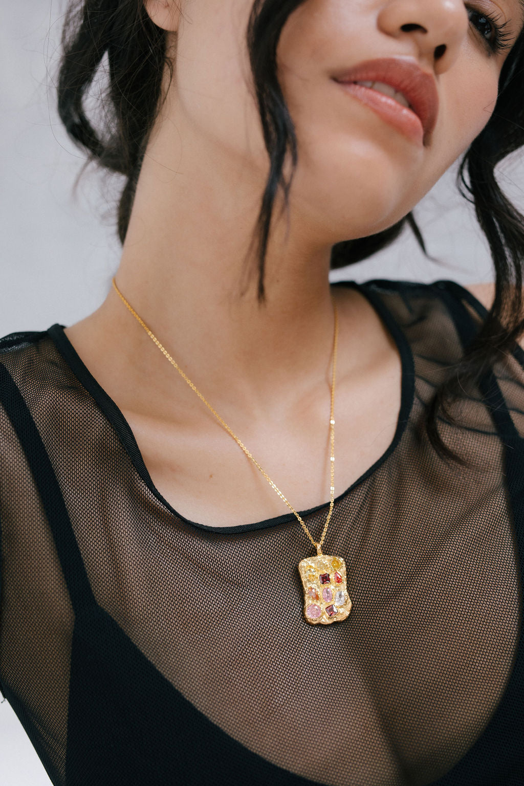 Placa Necklace Gold