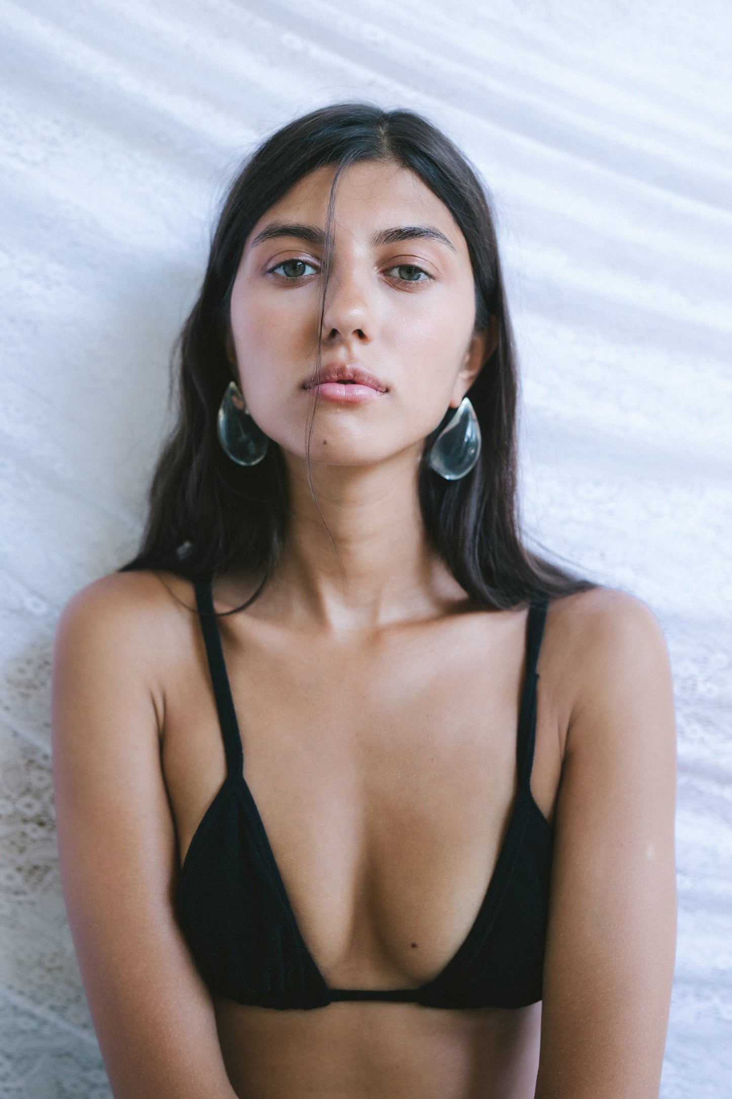 Clear Earrings