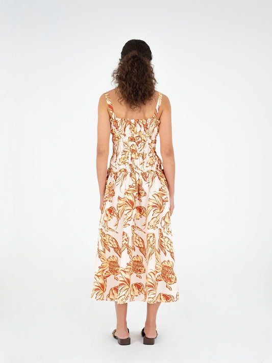 Wilde Ocean-Inspired Print Dress vestidos