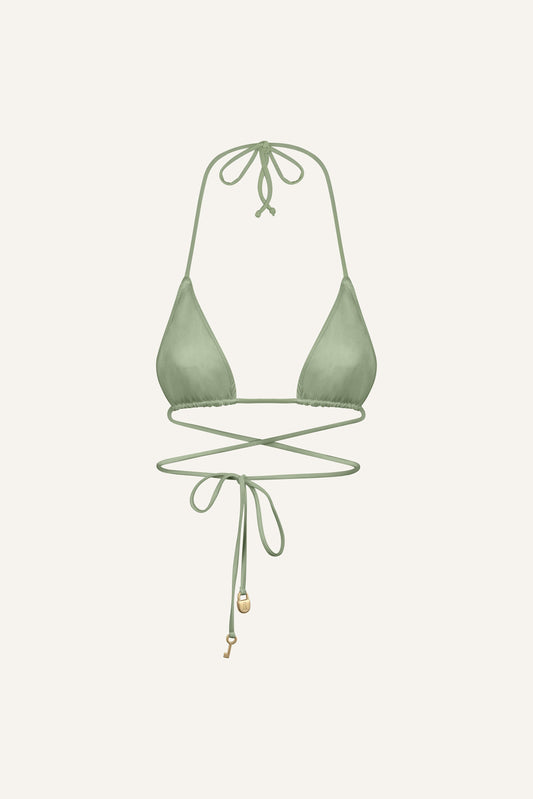 Yasmin bikini top in sage