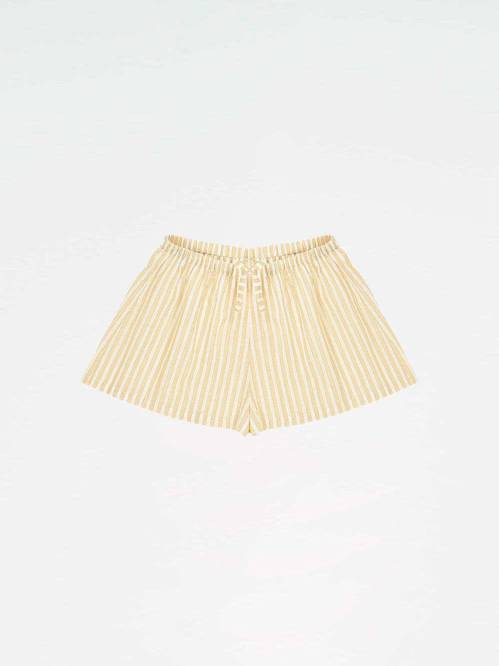 Yellow Striped Spirit Shorts pantalones