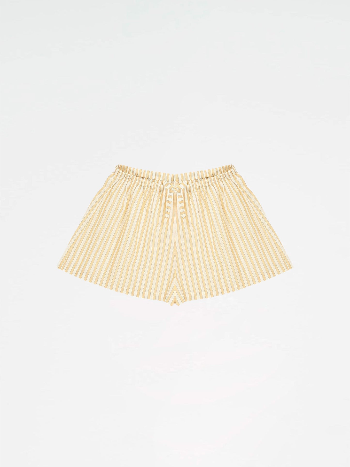 Yellow Striped Spirit Shorts pantalones