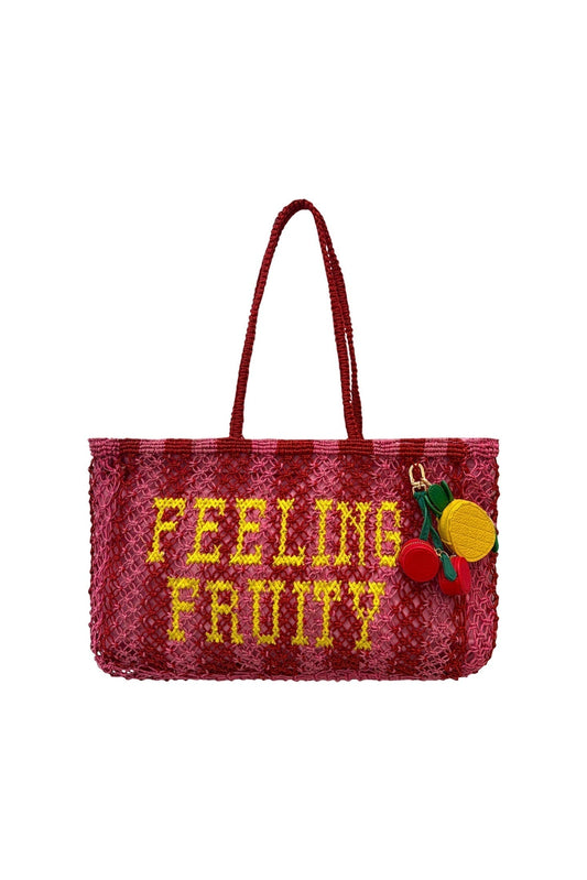Feeling Fruity Jute Bag & Charms