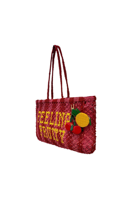 Feeling Fruity Jute Bag & Charms
