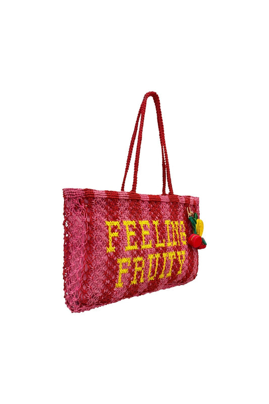 Feeling Fruity Jute Bag & Charms