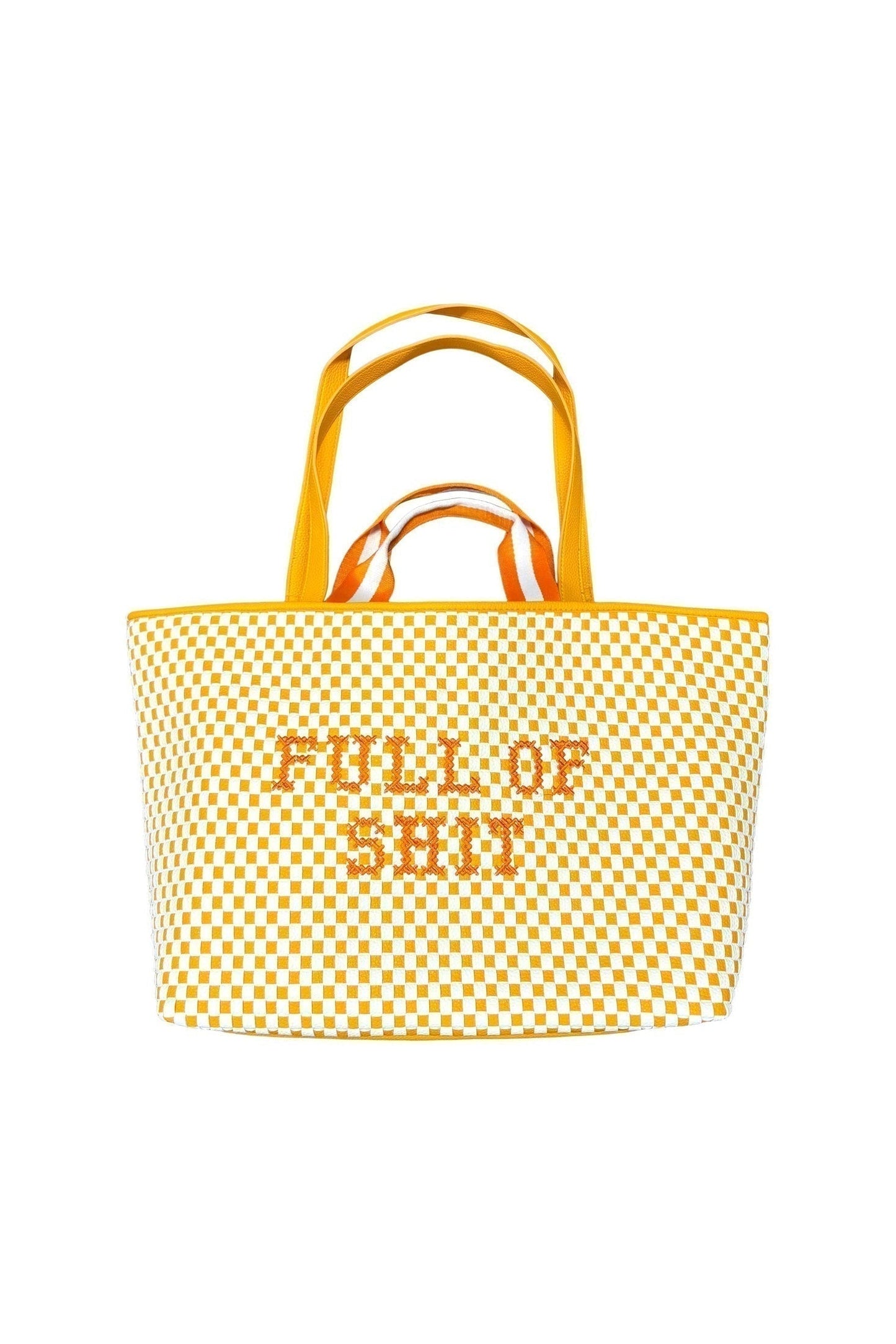 Orange Full Of Shit Handbag