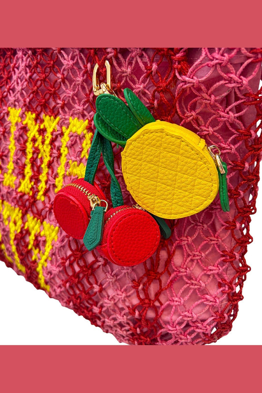 Feeling Fruity Jute Bag & Charms