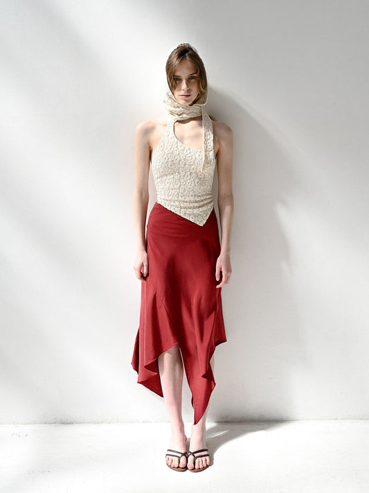Item 26-0014 / Adriana Skirt III (Cherry)