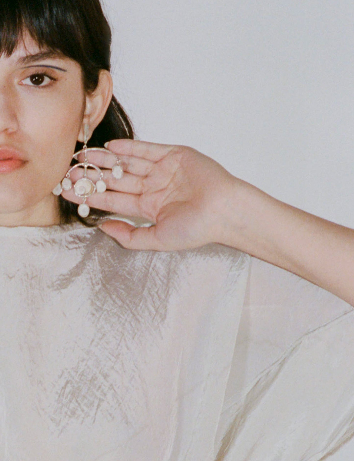 amonita earrings left