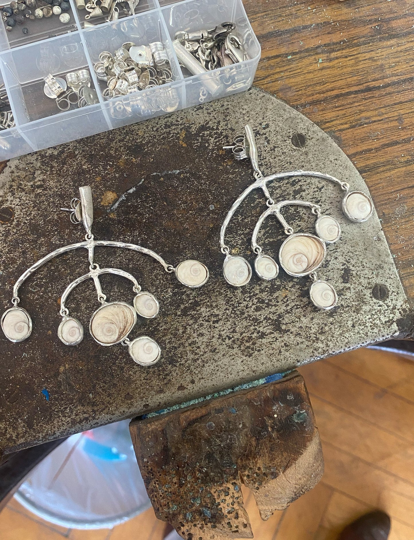 amonita earrings workshop
