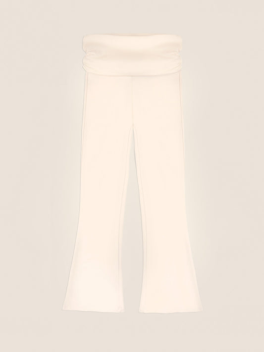 Angelic White Jersey Pants