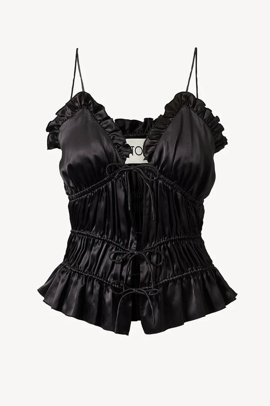 KEONIE TOP BLACK