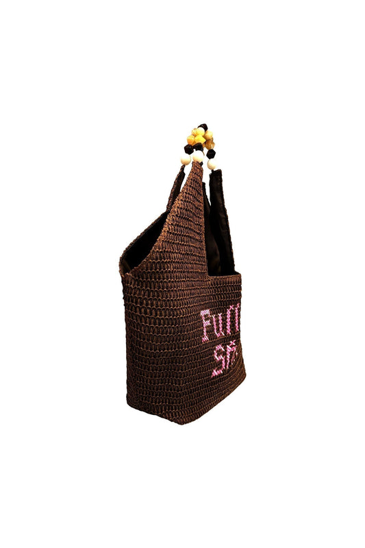 Full Of Shit Oversized Beach Bag