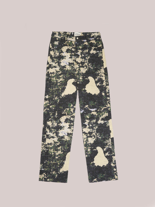 Carolina Bird Print Jeans