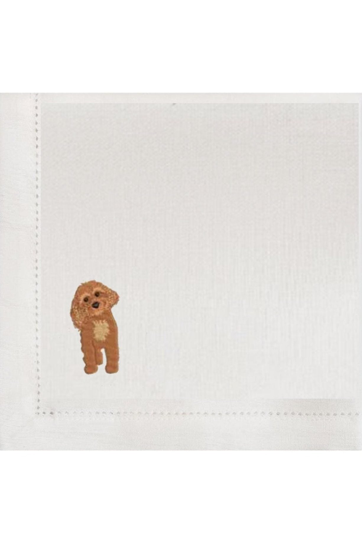 Doggie Linen Napkins - Set 4