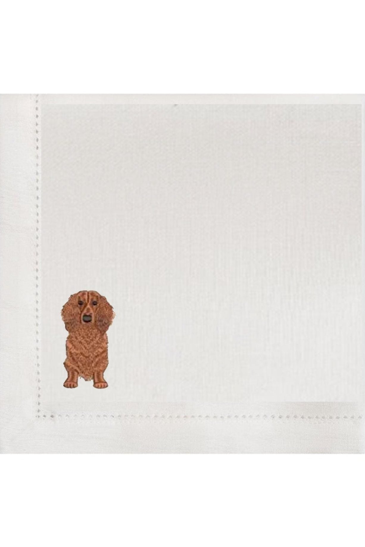 Doggie Linen Napkins - Set 4
