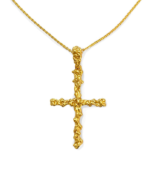 Cruz Necklace Gold
