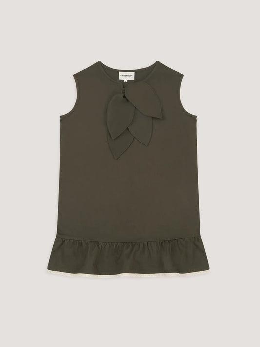 Ivy Green Sleeveless Mini Dress