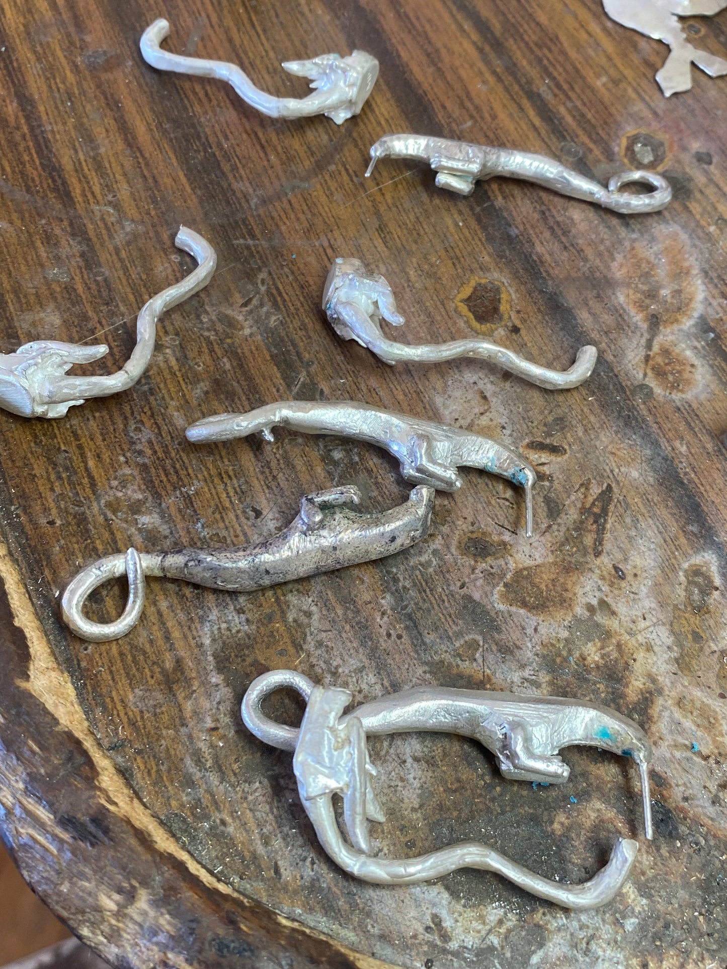 cuelebre earrings silver workshop