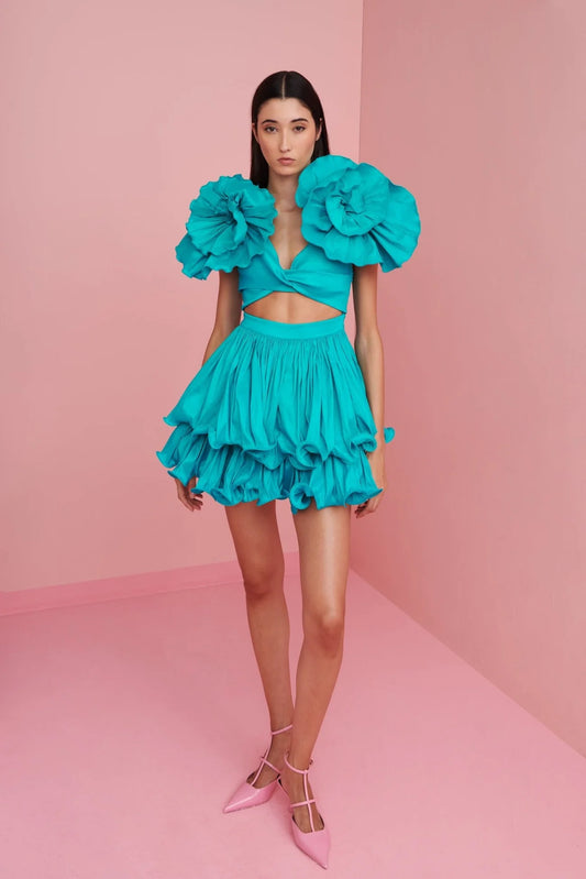 ETHEREAL DRESS BLUE