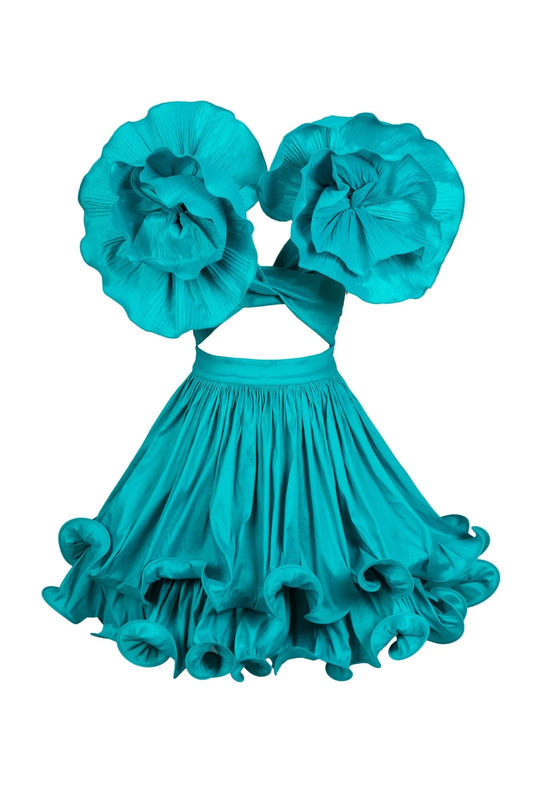 ETHEREAL DRESS BLUE