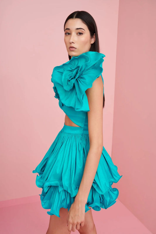 ETHEREAL DRESS BLUE