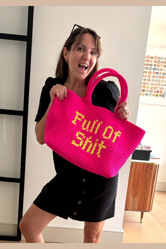 New Pink Full Of Shit Handbag