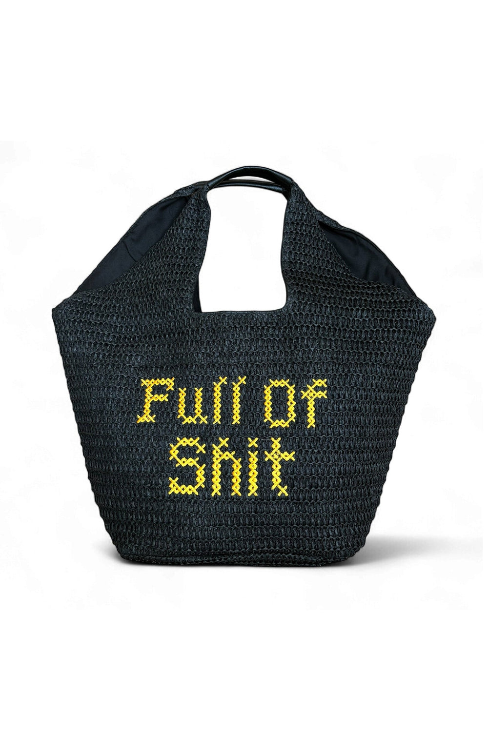 FULL OF SHIT Oversized Beach Bag