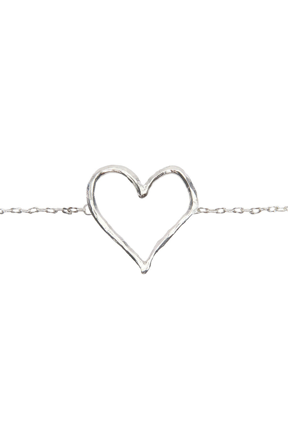Heart Belt Silver