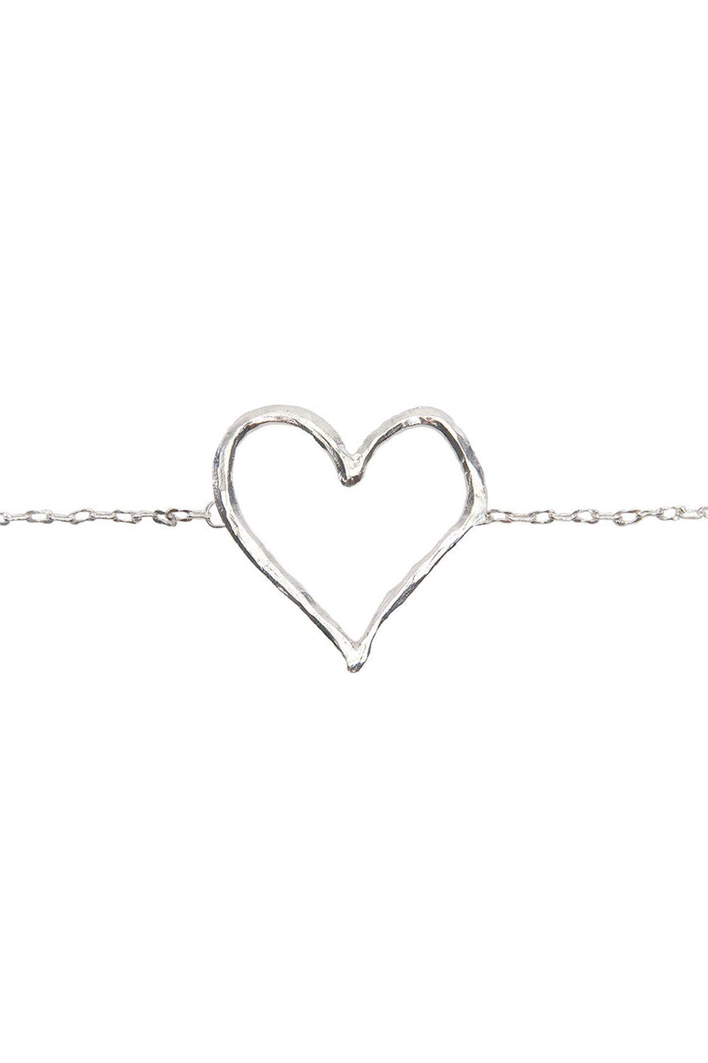 Heart Belt Silver