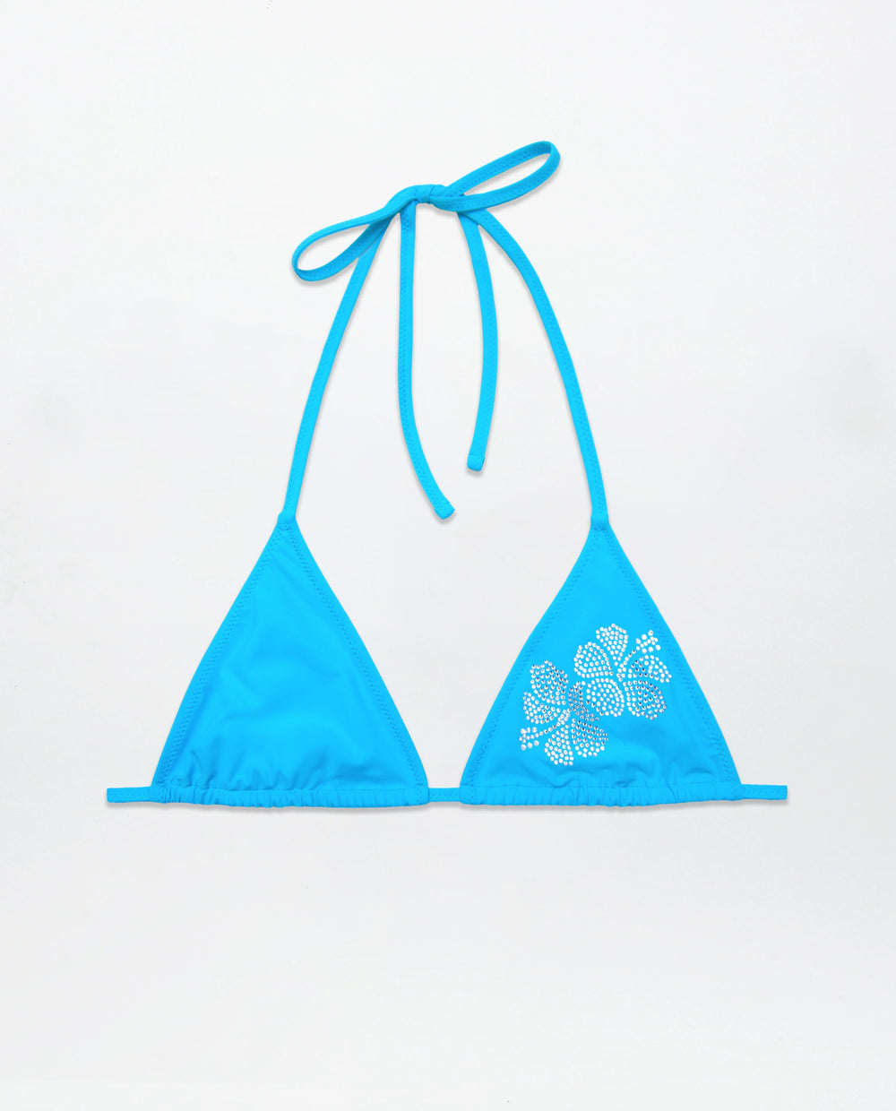 Hibiscus Top - Blue