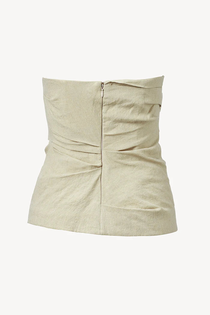 IZEL BANDEAU TOP STONE