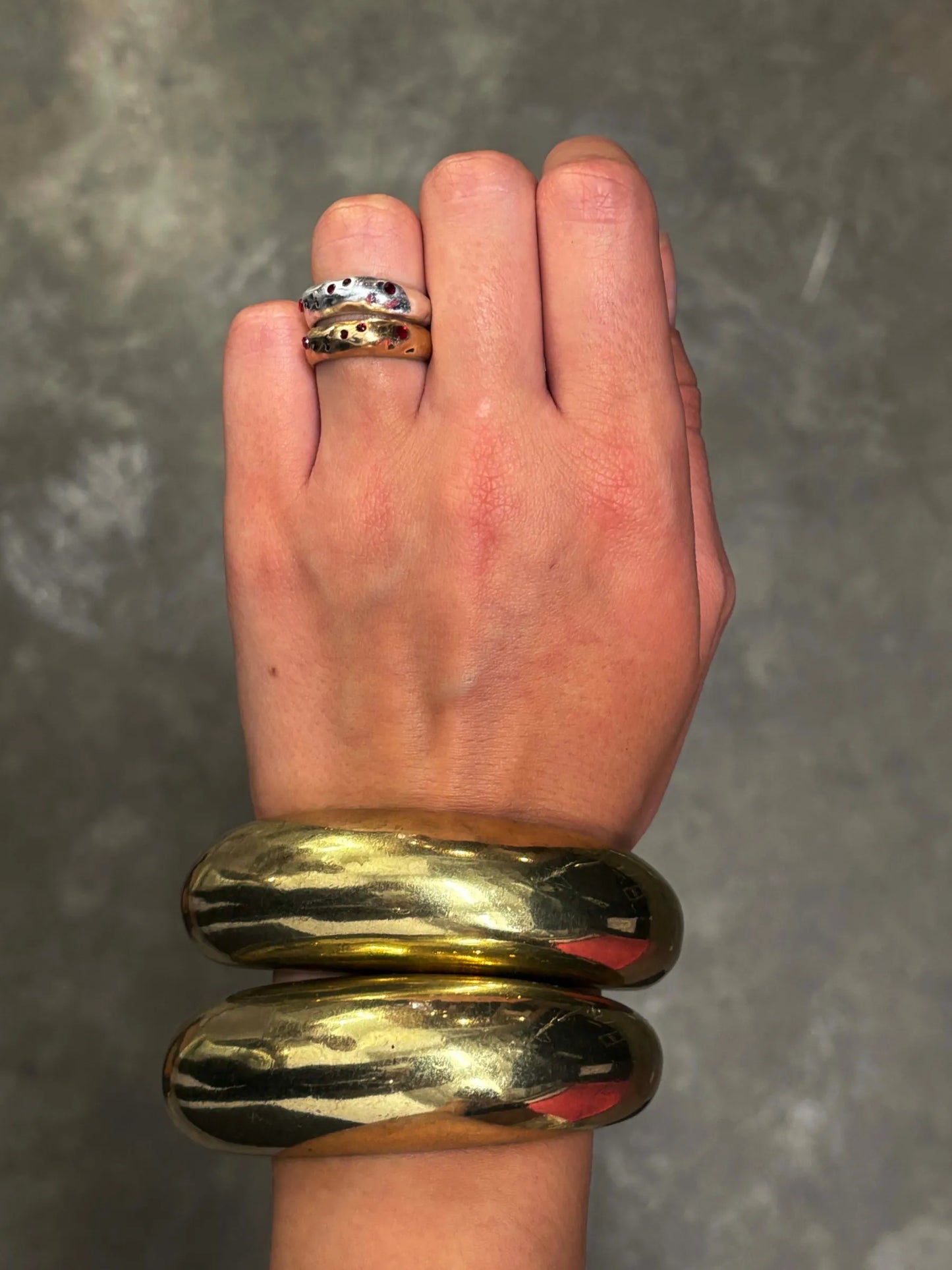 Abbey Gold Organic Ring