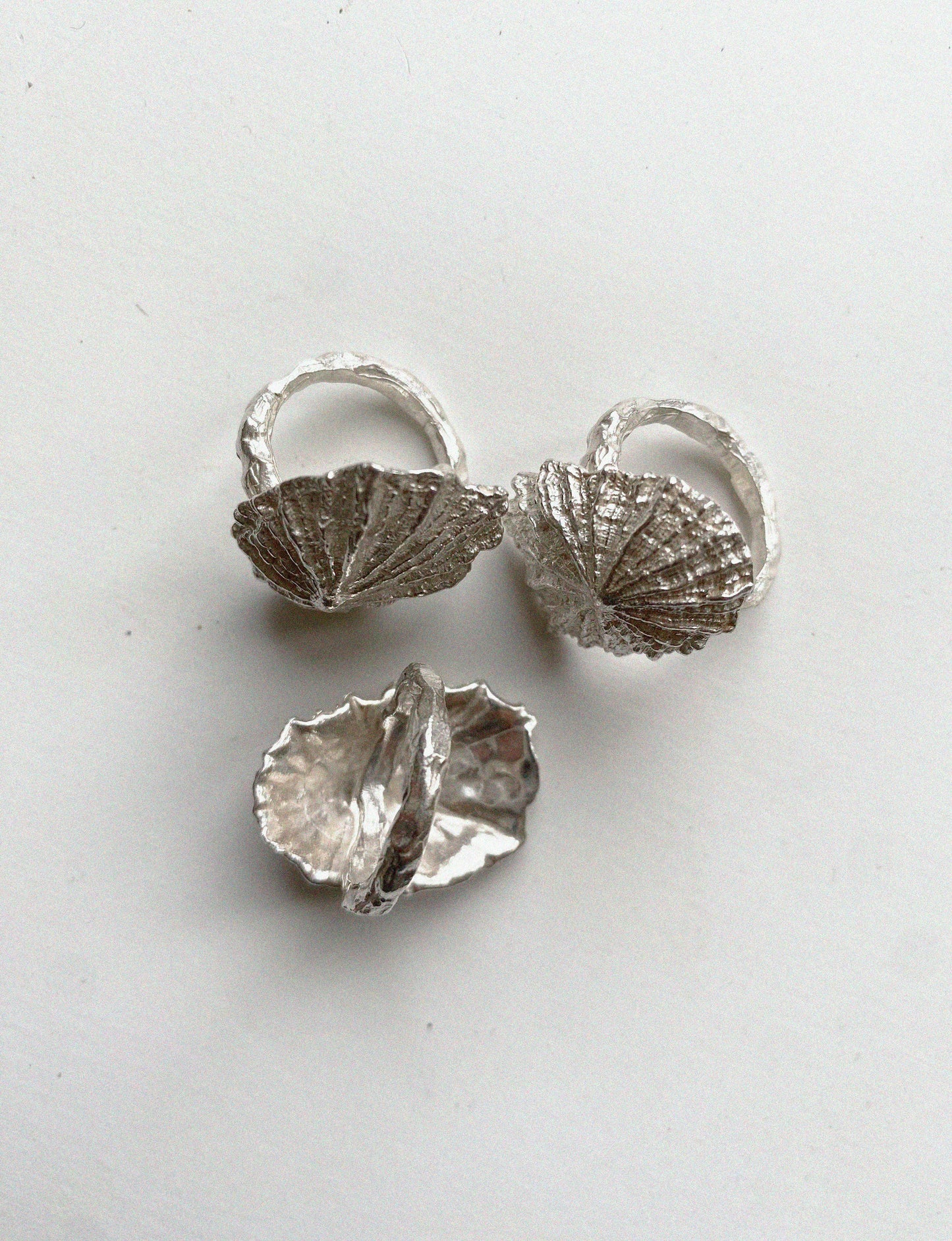 llampara ring recycled silver